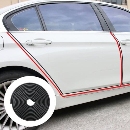 5M Car Door Scratch Protector/Edge Guard Cover Crash Bar Anti Collision Bumper Protection Sticker Strip Auto Styling