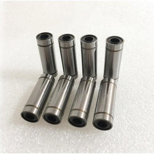 50pcs/lot Long Type Linear Ball Bearing LM8LUU 8mm 3D Printers Parts For Ultimaker CNC Part Accessories