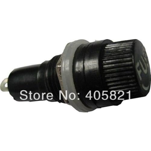 BLX-1 5x20mm Panel Mounting Fuse Holder ROUND UNDER SCREW