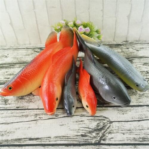 Kids children toys dining room hall hotel restaurant eating victualing house store shop decor simulation fake fish animal model