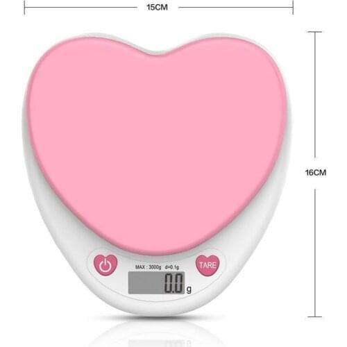 Creative kitchen gadget high precision baking electronic weighing kitchen scale 3KG 0.1g