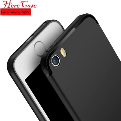 HereCase For IPhone5 case iphone 5S case Luxury High Quality Ultra Thin Scrab Silicone fProtective Cover case For IPhone SE 2016