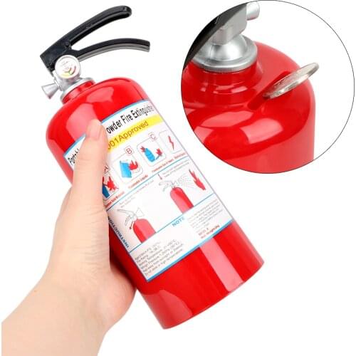 HOOMIN Creative Coin Piggy Banks Fire Extinguisher Money Boxes Birthday Gift for Kids Plastic Money Saving Box