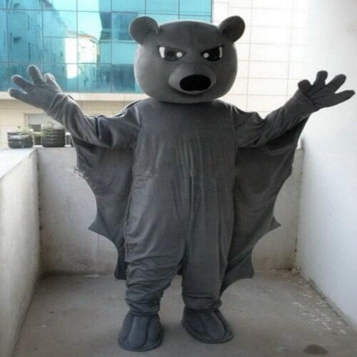 Bat Bear Mascot Costume Suit Cosplay Party Game Dress Outfits Clothing Advertising Carnival Halloween Xmas Easter Festival Adult