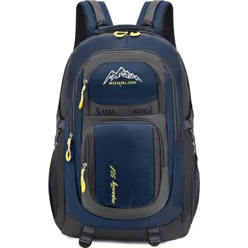 Male Fashion Men Backpack College Large Capacity Mens Backpack Boys Schoolbag Backpack Travel Bag Computer Laptop Bag