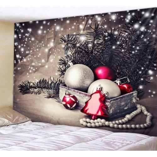 Branch hanging ball Art Home Wall Hanging Tapestry Wall Ornamentation Christmas Wall Decor High Quality Tapestry Home Decor