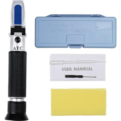 RHA-505ATC Optical 4-in-1 -50~0C 30-35% Engine Fluid Glycol Antifreeze Freezing refractometer concentration of urea ATC dfdf