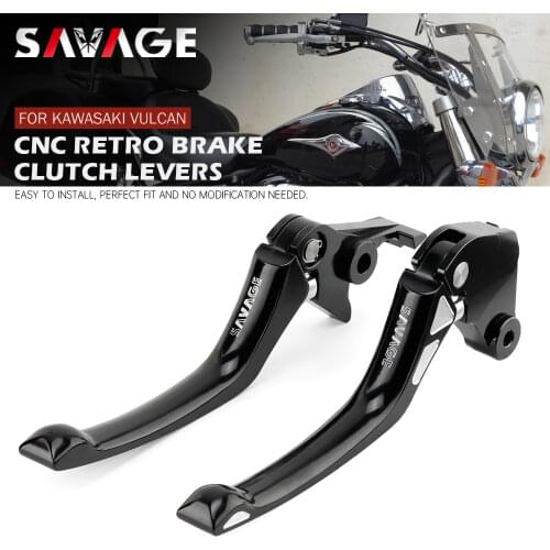 NEW Brake Clutch Levers For KAWASAKI VN 400 800 900 2000 Vulcan Motorcycle Accessories Adjustable VN400 VN800 VN900 VN2000