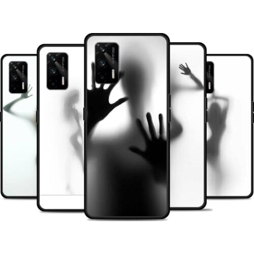 Woman Silhouettes For Realme 8 GT Neo Flash Edition Explorer Master Q3 Pro Narzo30 C21 C20 C11 C20A C21Y Phone Case