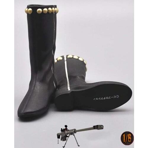 Trend Soldier 1/6 Ratio Knight Boots Unisex Hollow Costume Boots 12 Inches Action Figure Toy Accessories Can Send To Friends