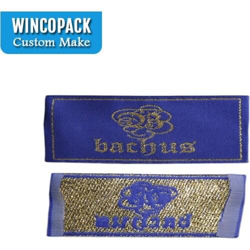 Custom Own Brand Woven Label For Clothing WL002