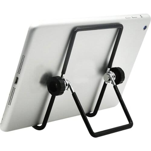 Universal Metal Foldable Tablet Sand Adjustable Metal Portable Desk Table Stand Holder for iPad Tablet / Smartphone