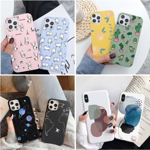 Case For Samsung A32 A52 A72 A50 A20e A30 A21s A50s A40 A70 A71 A30s S21 S20 Ultra S10 S10e S9 S8 Plus Case Planet Soft TPU Capa