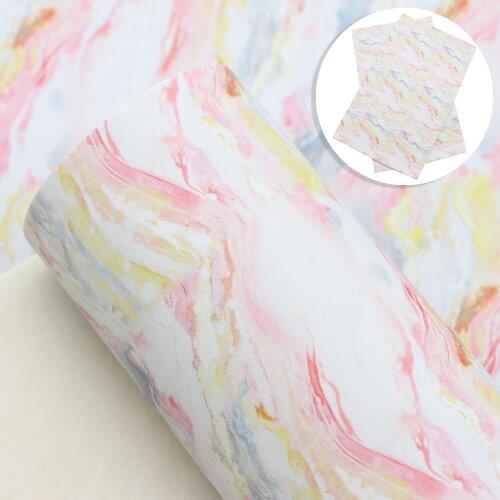 David accessories 30*140cm Fruit Faux Synthetic Leather For Bow-knot bags Wallet Phone Cover DIY,1Yc12065