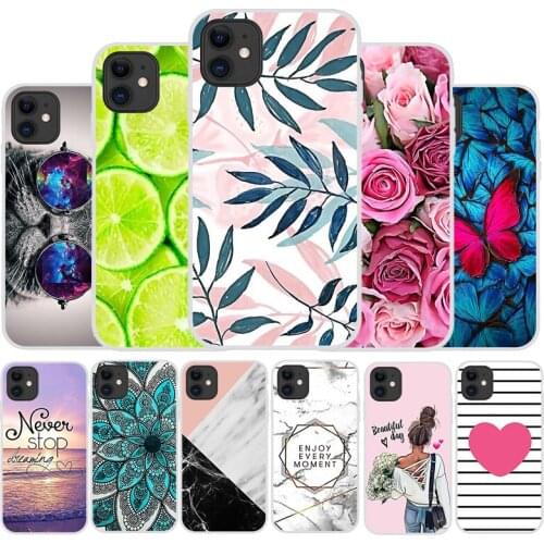 For Apple Silicone iPhone 11 Cover Soft TPU Case for iPhone 11 Case Cute Cartoon Cat Anime Cover Cases For iPhone11 Case Luxury