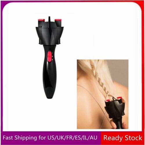 Electric Hair Braider Automatic Twist Braider Knitting Device Hair Braider Machine Braiding Hairstyle Hair Styling Tool