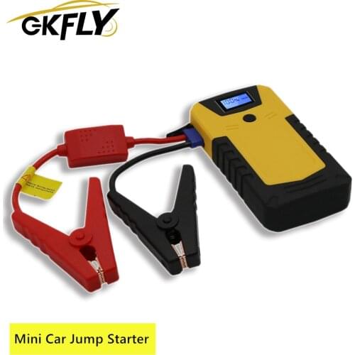 GKFLY Mini Car Jump Starter Portable Power Bank Battery Charging Emergency Charger Cute Jumper Start For All Cars Auto Buster