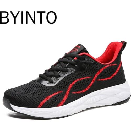 Autumm Men Sport Shoes Light Breathable Air Mesh Sneakers Gym Walking Tennis Male Athletic Shoes Tenis Masculino Chaussure Homme