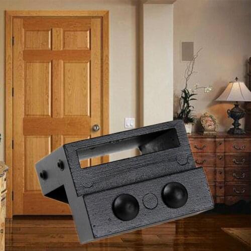 Barn Door Stops Door Stopper Steel Door Hardware Guide Carbon Replacement Part For Rail Track Accessories Door Sliding