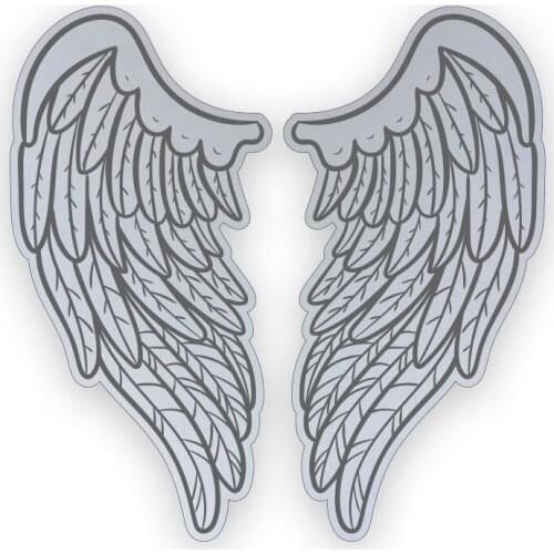 Cherubim Angel Wing Reflective Sticker Plane Extreme