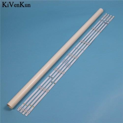 TV LED Backlight Strips For Toshiba 43L3753DB 43L1753DB LED Bars Kit Band 17DLB43VLXR1 LB43007 V0_04_38S Ruler VES430UNDL-2D-N01