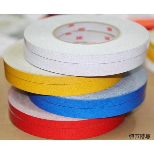 1.0CM x 3Meter DIY 3M Reflective Sticker Automobile luminous strip car&motorcycle&bicycle Decoration Sticker