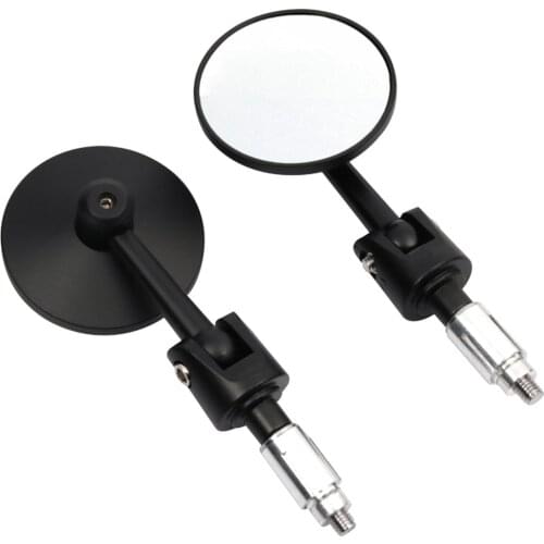 Motorcycle View Mirror Scooter Handle Bar End Side Rearview Mirrors for Vespa LT LX GT GTS GTV 60 125 150 200 250 300 300ie