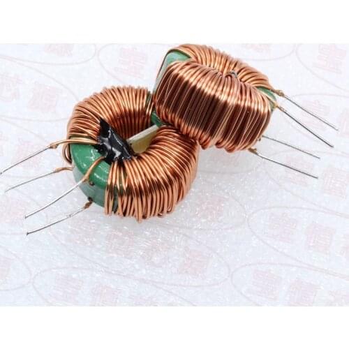 2Pcs Green Ring Common Mode Inductor 35MH 40MH 22*14*8 High Current Filter Ring Magnetic Ring Inductor Coil
