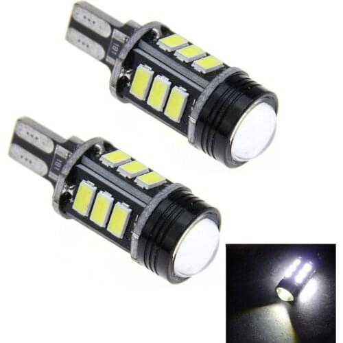 2x Error Free Canbus T15 W16W 5630 COB 15-LED Backup Reverse Light Bulb White Lampada