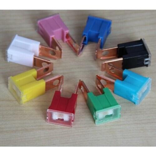 900PCS with high quality 20A 30A 40A 50A 60A 70A 80A 90A 100A car fuse link auto fuse link PAL Pacific auto link male fuse