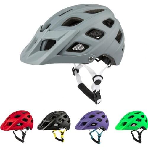 Children Teenagers Cycling Helmet with Sun Visor Insect Net Helmet Intergrally-molded Mountain Road bike Bicycle MTB Helmet 2021