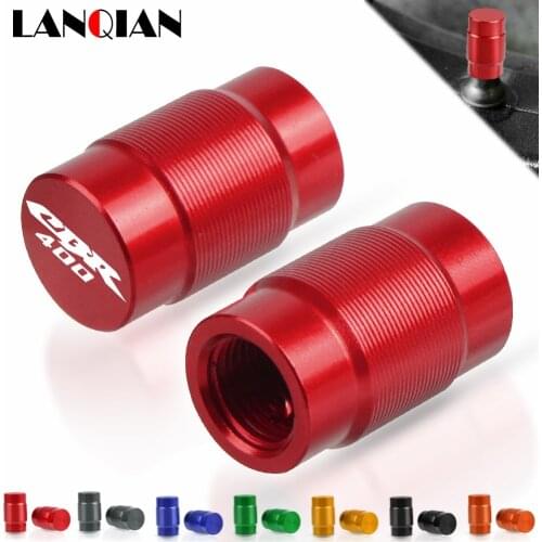 For Honda CBR400 CBR400RR Motorcycle Aluminum Wheel Tire Valve Stem Caps Airtight Covers CBR 400 CBR 400 RR 1986-1994 1992 1993