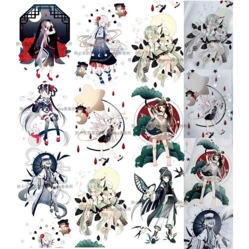 Fairy Flower Girl Washi Masking Tapes Bullet Journal DIY Scrapbooking Decorative Stickers