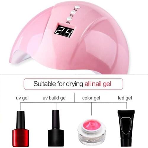 Gel 36W UV LED Nail Lamp Curing Polish Light 3 Timers Professional Nail Art