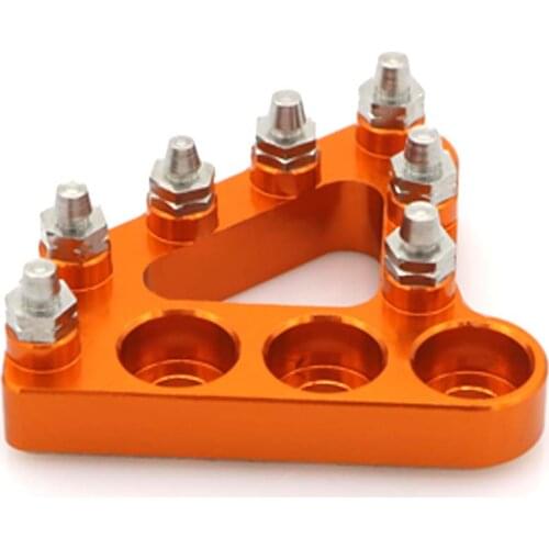 For KTM 990 SUPERMOTO / R /SMT Adenture /S /R 2006-2013 2012 2011 Motorcycle Stainless Steel Cleats Rear Brake Pedal Step Tip