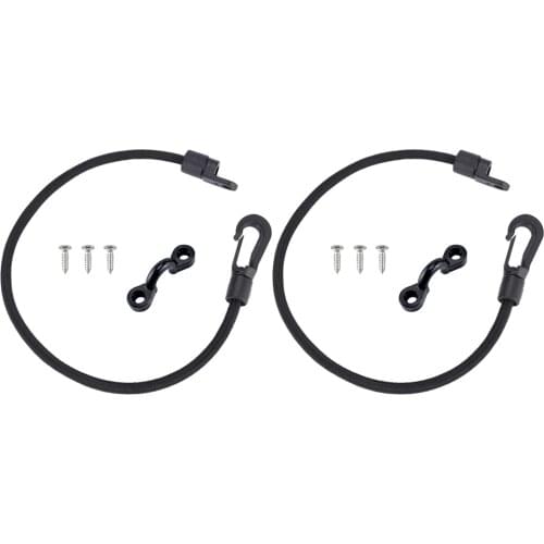 Boat Fishing Rod Tamer Strap Saver Holder Elastic Rope Bungee Cord - 12"
