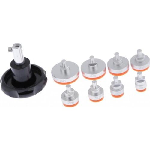 Metal Watch Back Case Opener Wrench Tools Screw with 8 Dies for Watchamker