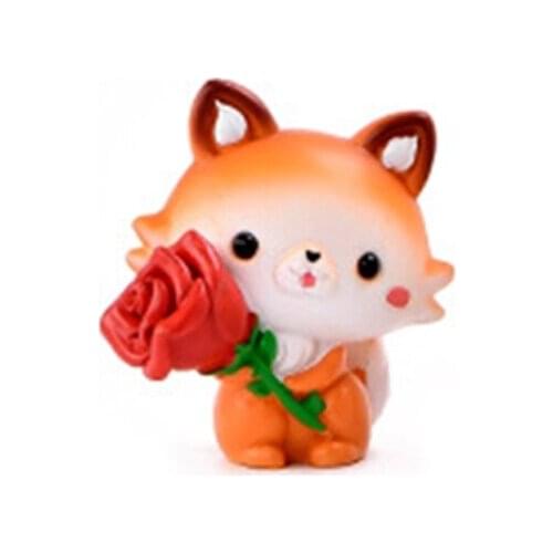 Animal Astronaut Figurine Micro Landscape DIY Home Decor Miniature Fairy Garden M17D