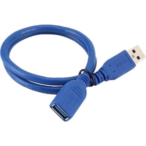 Portable Size USB 3.0 Type A Male to Female Extension Data Cable High Speed 5Gbps High Speed Super Extension Cable