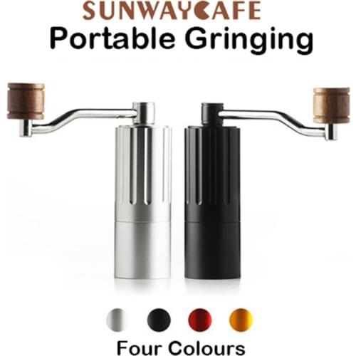 Manual Coffee Grinder Stainless Steel Hand Handmade Coffee Bean Grinders Mill Coffee Tools Cafe Crocus Grinders For Barista