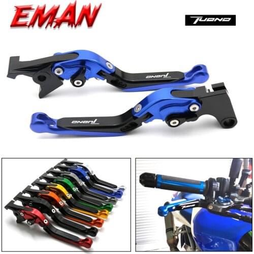 With LOGO CNC Adjustable Folding Motorcycle Brake Clutch Levers For Aprilia TUONO/R 2003-2008 2009 DORSODURO 1200 2011-2015