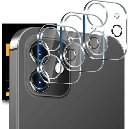 Camera Protection Glass For iPhone 12 11 Pro Max 12 Mini Full Cover Lens Screen Protector For 11 12 Pro Max Camera Glass