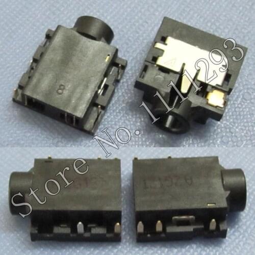 5pcs/lot Audio COMBO Jack Socket Connector for Ausu X301A X401 X401A X401U X501 X501A X501U Headphone MIC Port