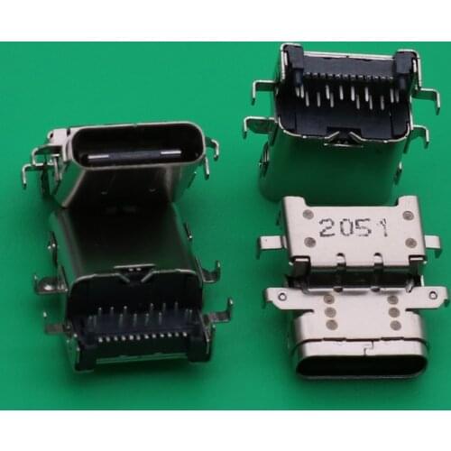 10pcs New Type-C DC Power Port Charger Connector Port For Lenovo ThinkPad E490 R490 E580 E585 TYPE-C DC