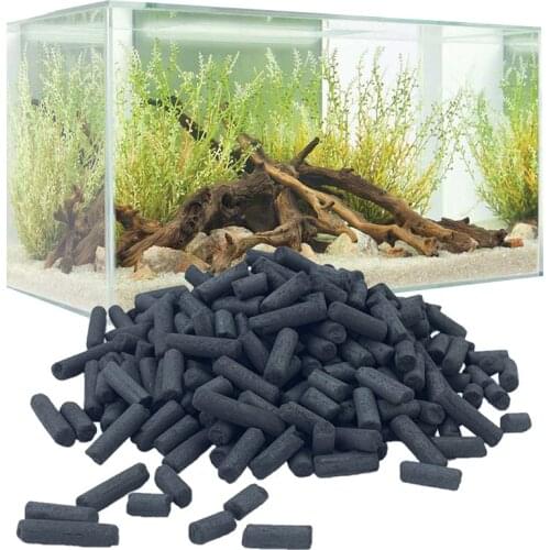 100g 300g Aquarium Filter Activated Carbon Strong Filtration Fish Tank Water Filter Charcoal Pellets Purify Water Purification