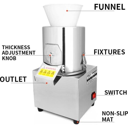 160 type Home vegetable stuffing machine Stainless steel electric vegetables cutter Multi-function garlic, chili, meat grinder