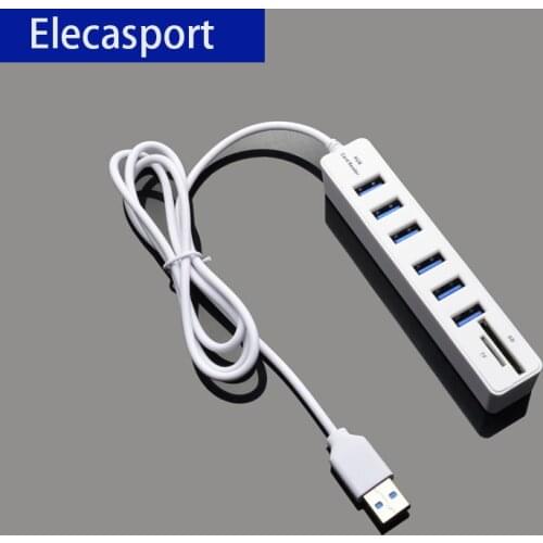 8 in 1 USB B hub,hub for Laptops PC computers