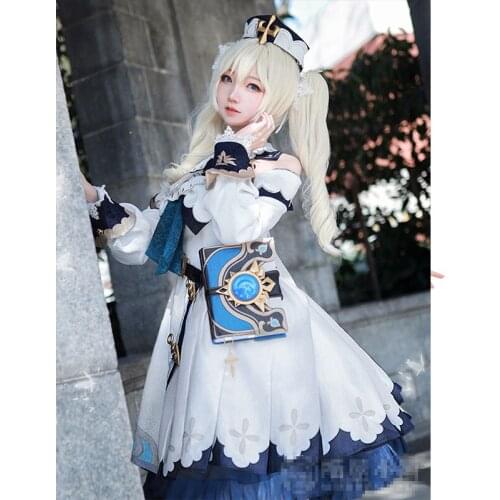 Anime Game Cosplay Genshin Impact Cute Lolita Women Costume Full Set Of Customization