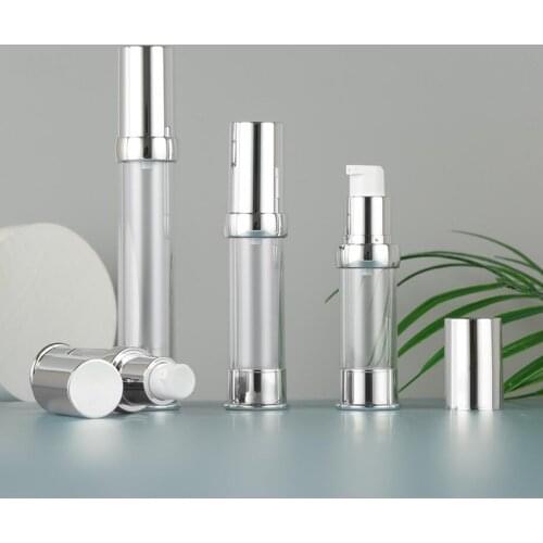 30ml airless plastic lotion bottle with airless pump can used for Cosmetic Packaging