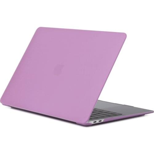 Laptop Case for Macbook Air 13 A2337 A2179/Pro 13 A2338/Air/Pro 15"/11"/13" A2179/Macbook White A1342 Matte Purple Hard Cover